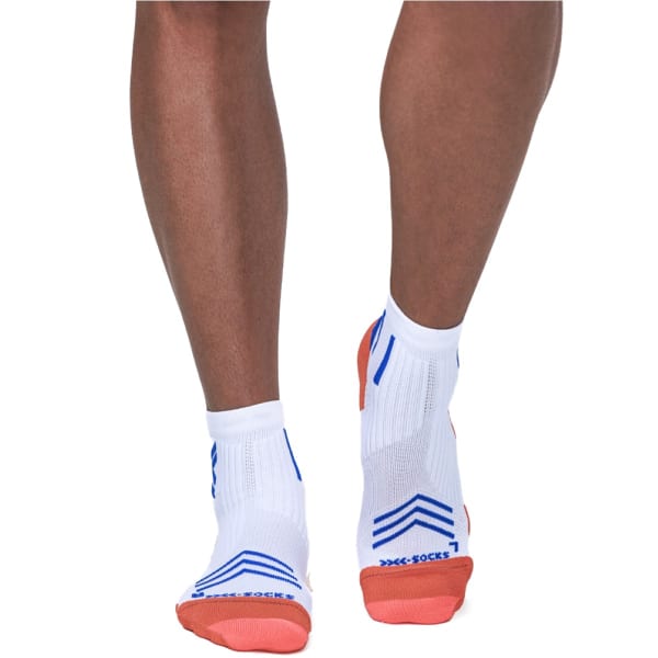 Chaussette running X-SOCKS RUN EXPERT ANKLE WHITE/ORANGE/TWYCE BLUE