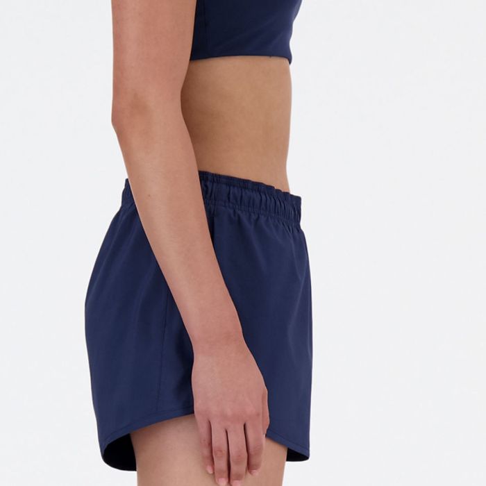 New Balance Dame Shorts Sport Essentials 3 Inch Shorts Blå