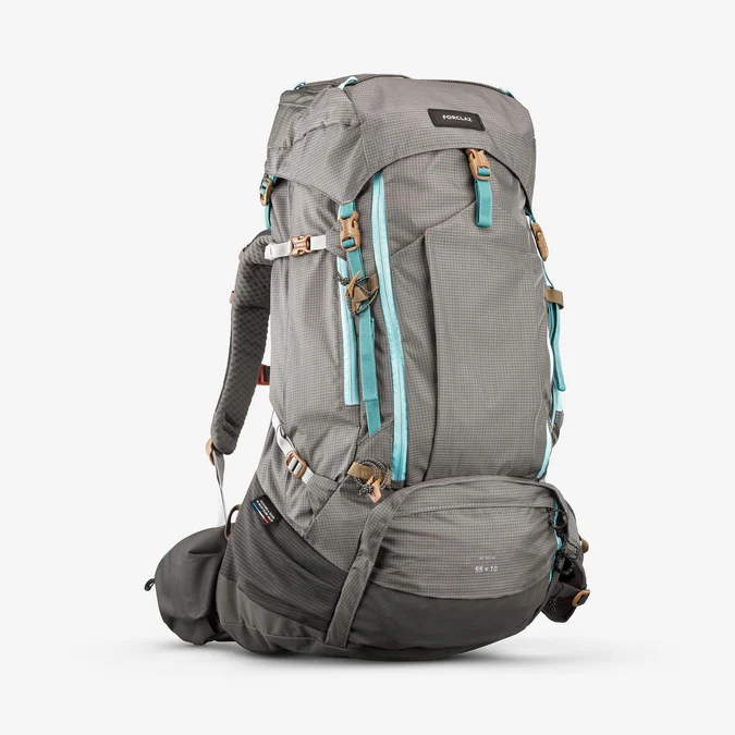 Decathlon Forclaz - Mochila Forclaz MT500 AIR Feminina 55+10L