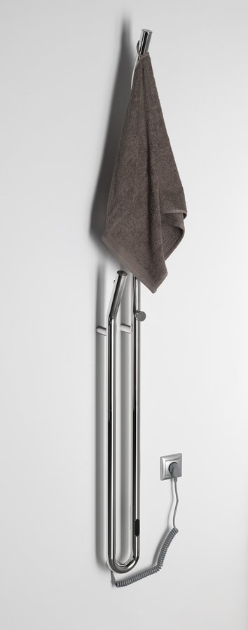 Sapho Duopasso elektrische handdoek radiator 12x170cm chroom