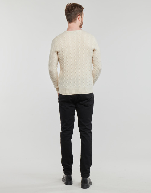 Polo Ralph Lauren - LSCABLECNPP-LONG SLEEVE-PULLOVER Marfil