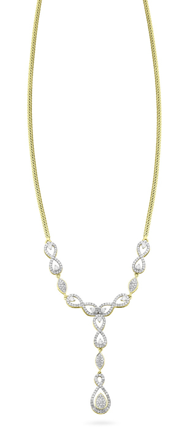 Hochwertiges Brillant-Collier