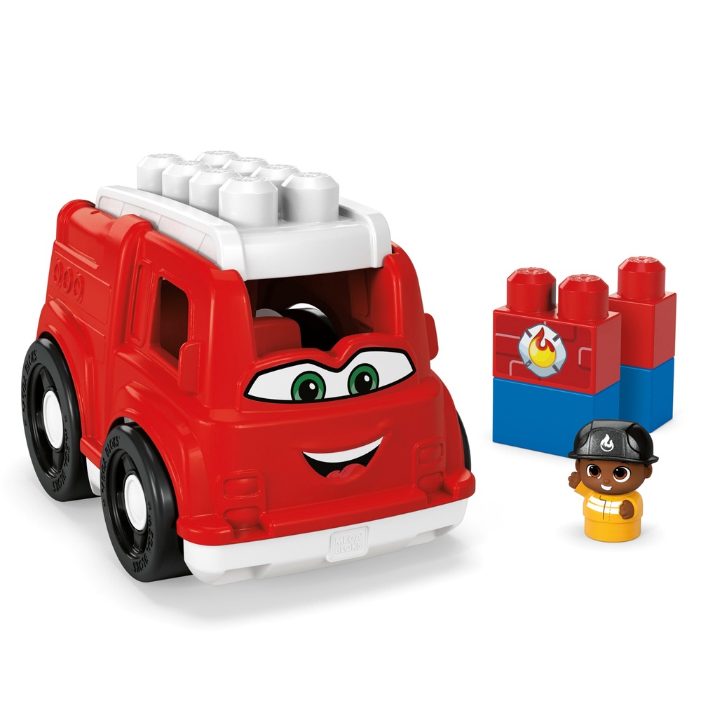 Mega Bloks Lil Vehicles Freddy Feuerwehrwagen