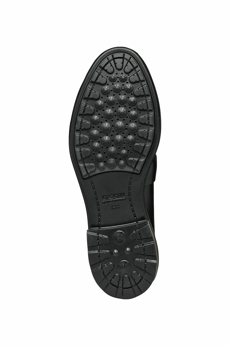 GEOX<br>Mocassins de couro respirável Walk Pleasure