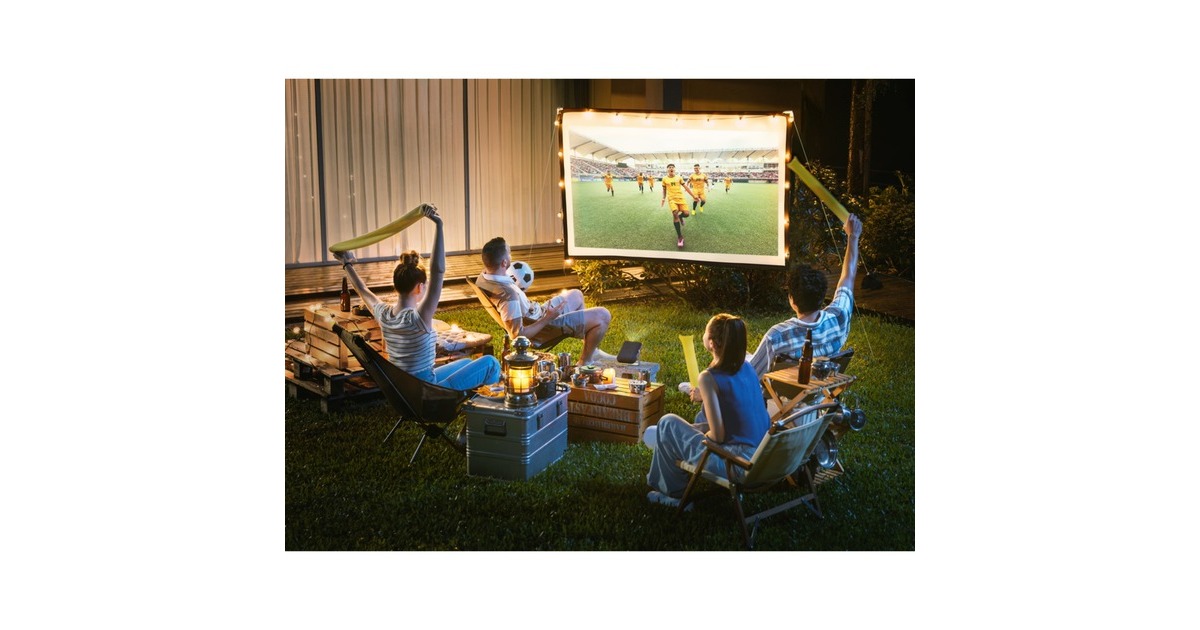 ViewSonicSmart LED draagbare projector met Harman Kardon luidsprekers  (Zwart, HDMI, audio, Wifi, Bluetooth)