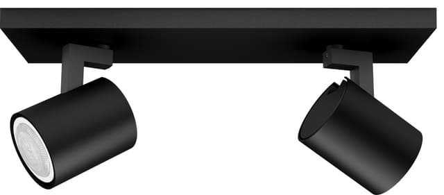 Philips Hue Runner spotlys 2x5W 230V (sort)