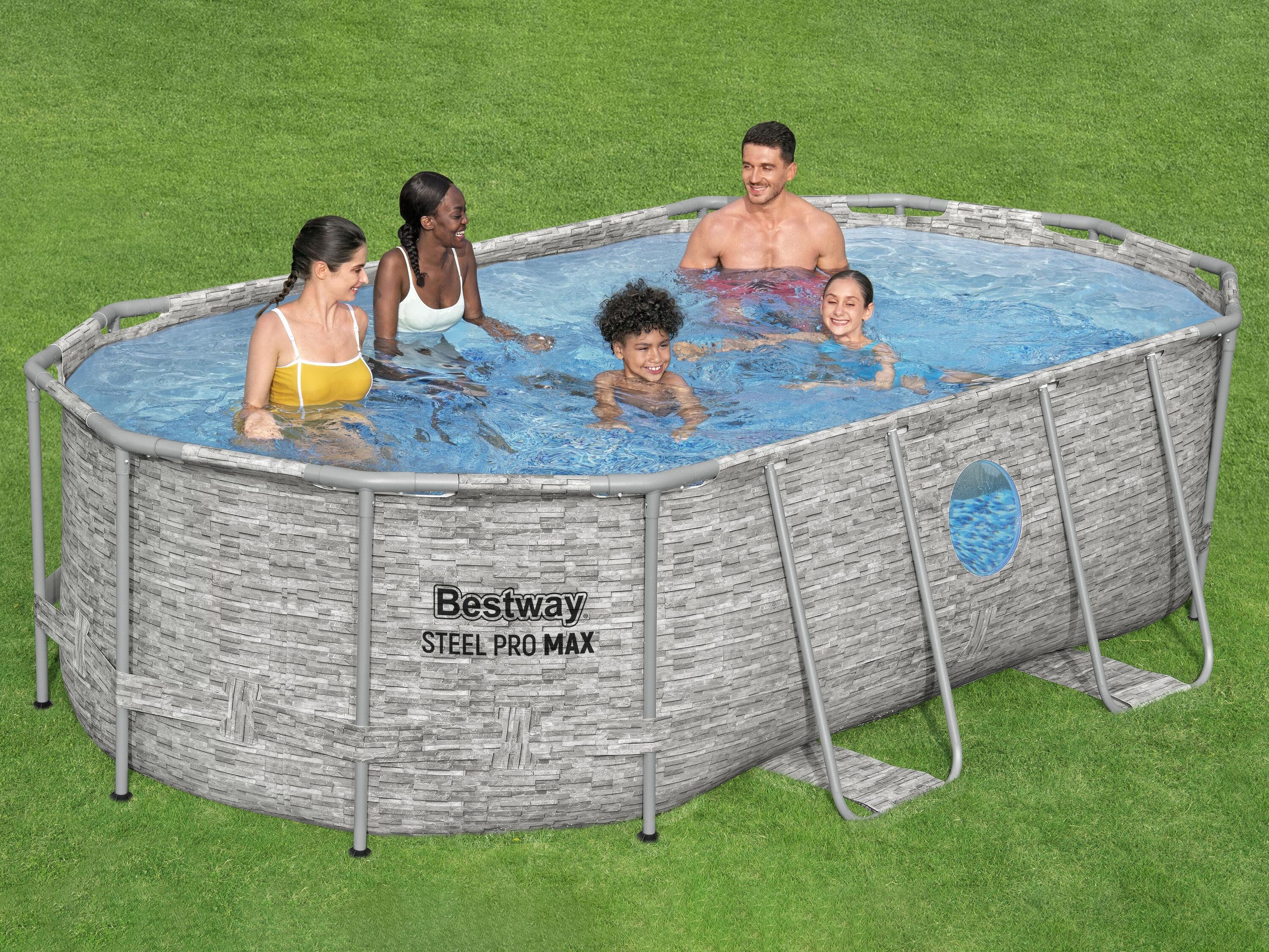 Bestway Pool Komplett-Set 427 x 250 x 100 cm