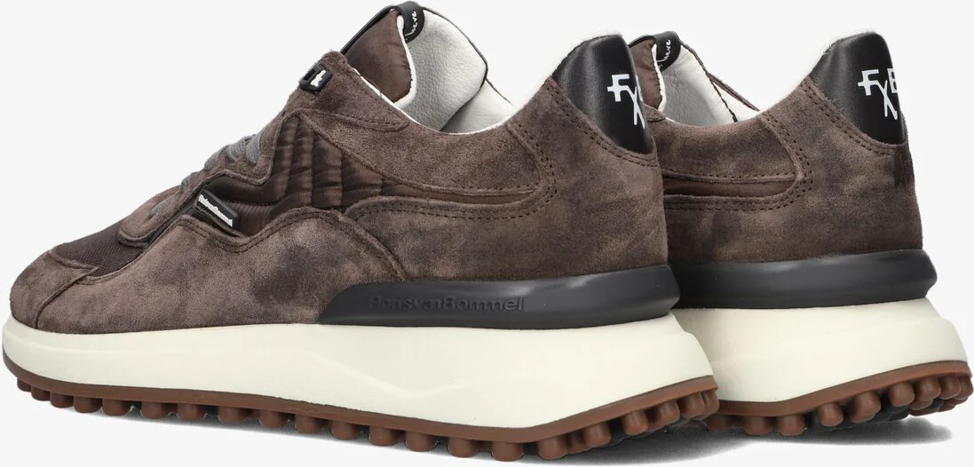 FLORIS VAN BOMMEL bruine floris van bommel lage sneakers sfm-10152