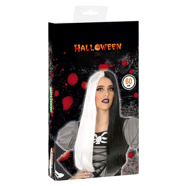 Peruca para Halloween Duas Cores