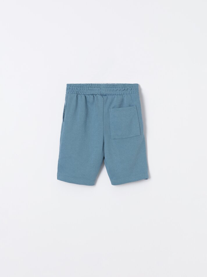 Conjunto de 2 Bermudas Felpudas - Bege