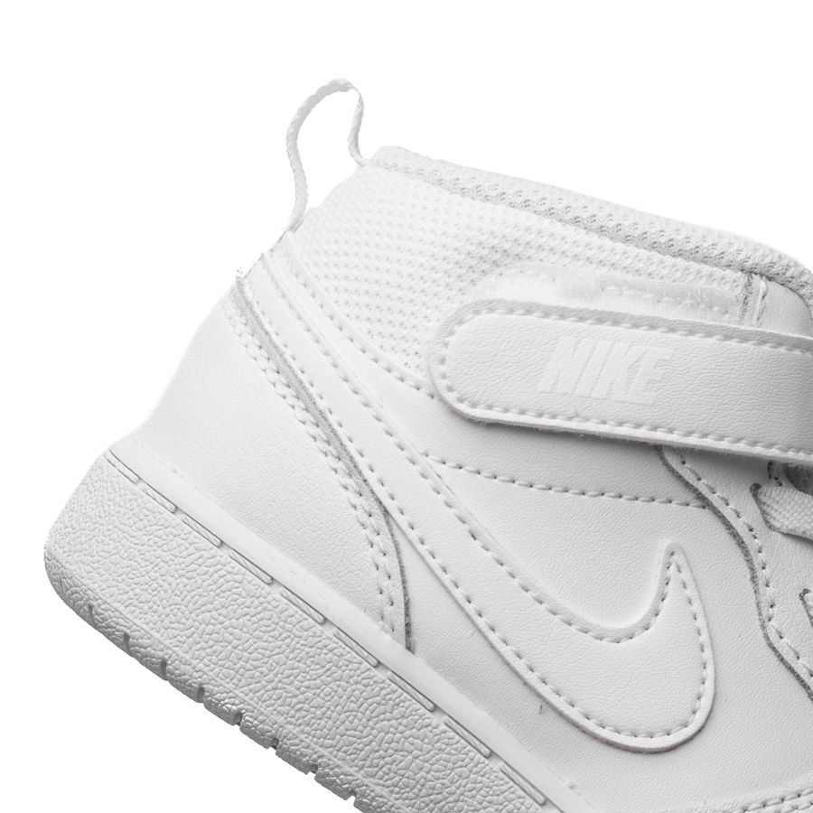 Nike Chaussures Court Borough 2 Mid - Blanc Enfant