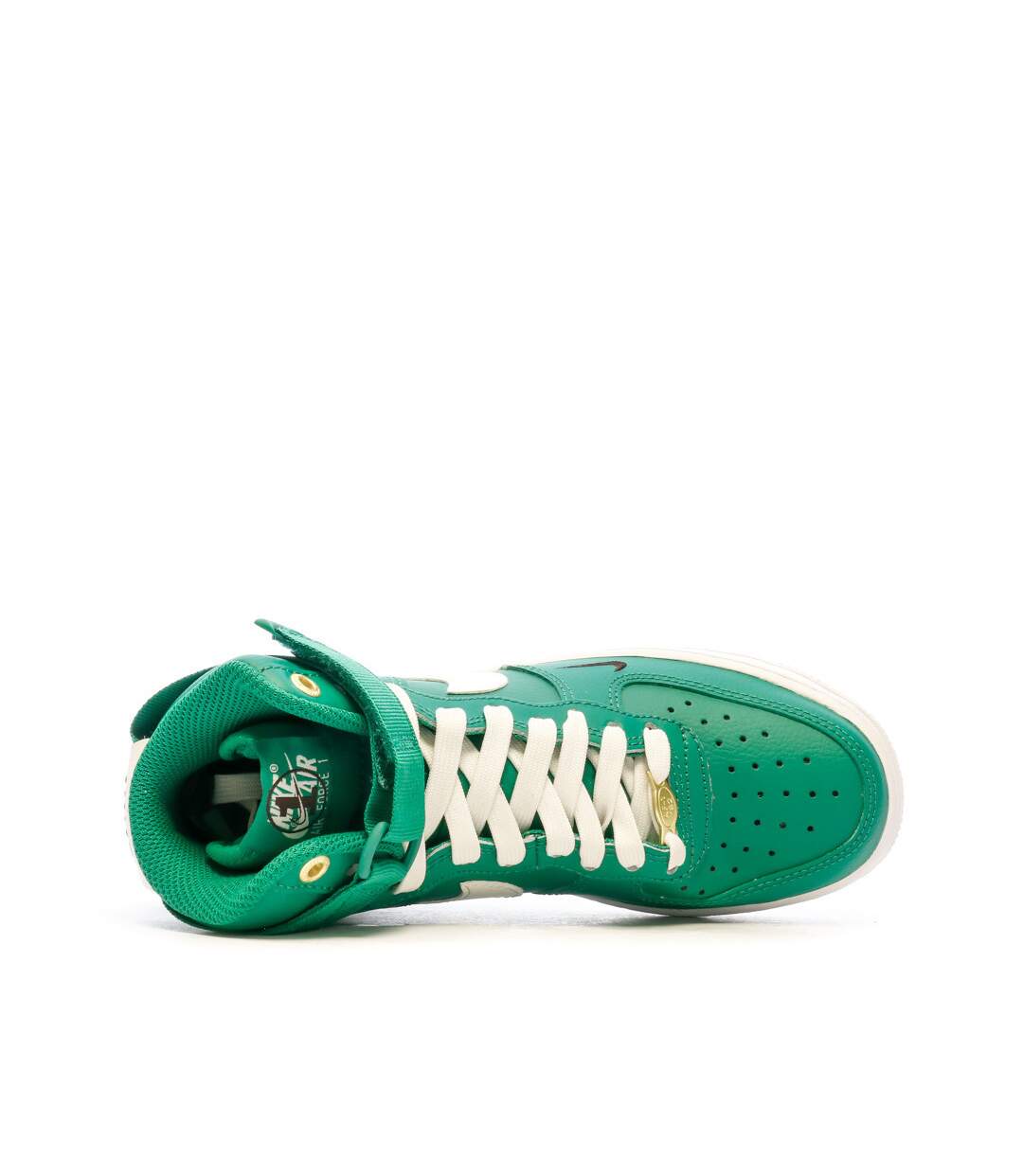 Baskets Verte Femme Nike Nike Air Force 1 Hi