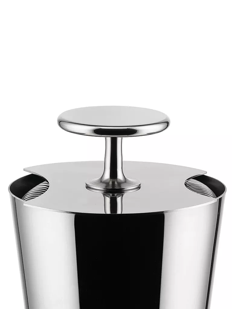 ALESSI Doppel - Barsieb GIA27 10,2cm Edelstahl  silber
