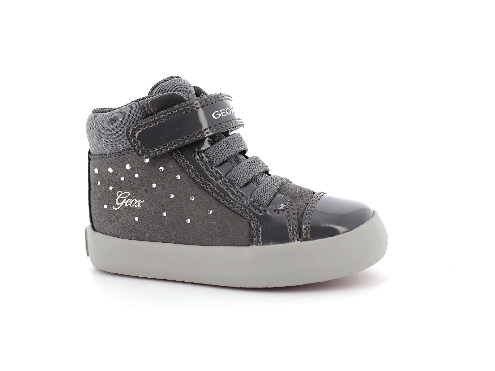 Geox-B GISLI GIRL-B161MA Matières combinées Gris