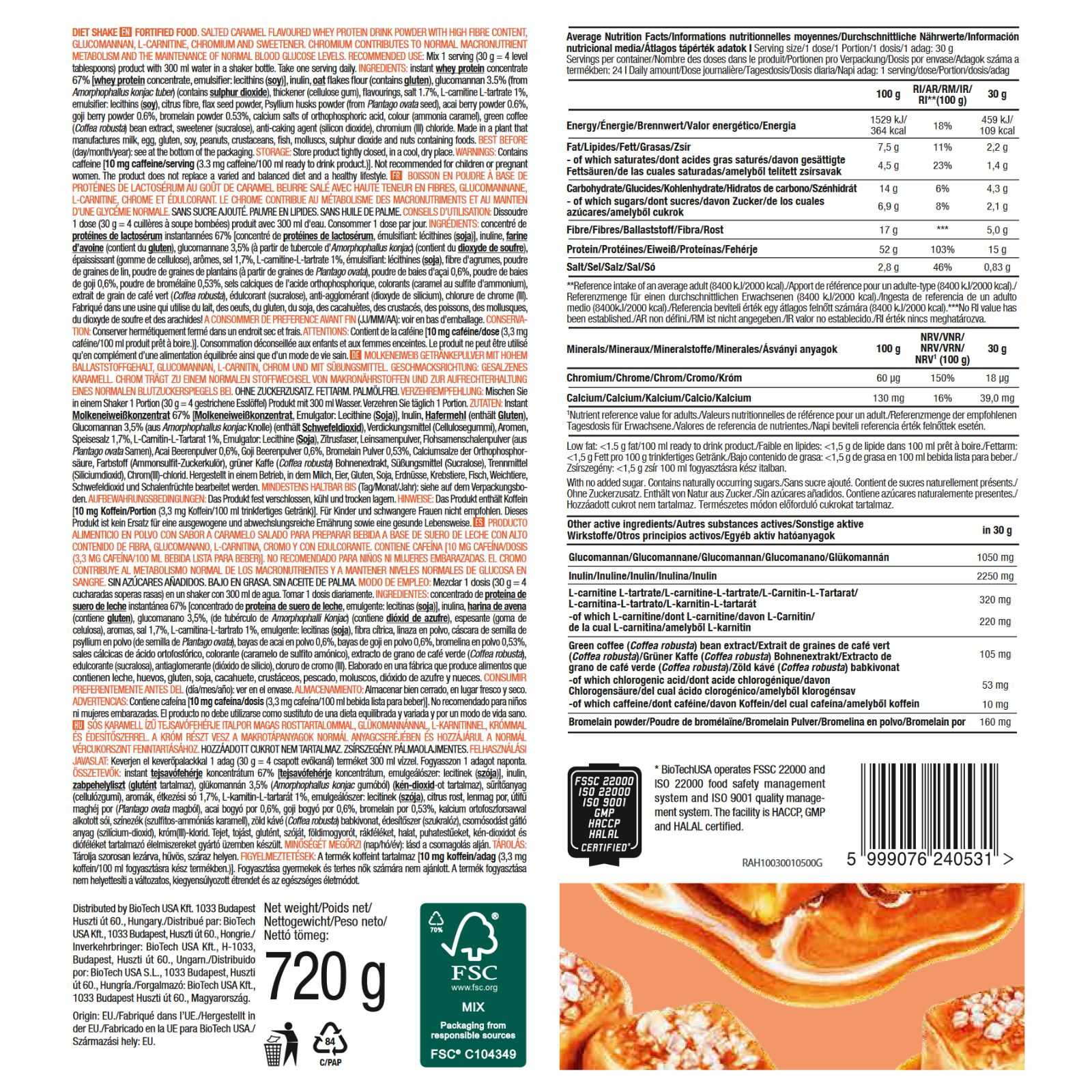 Biotech USA Diet Shake 70g