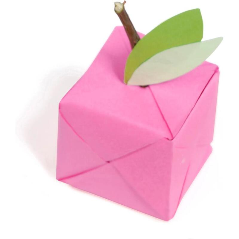 ORIGAMI, Pochette de 100 feuilles 80g/m² au format 20x20cm - Assortiment néon