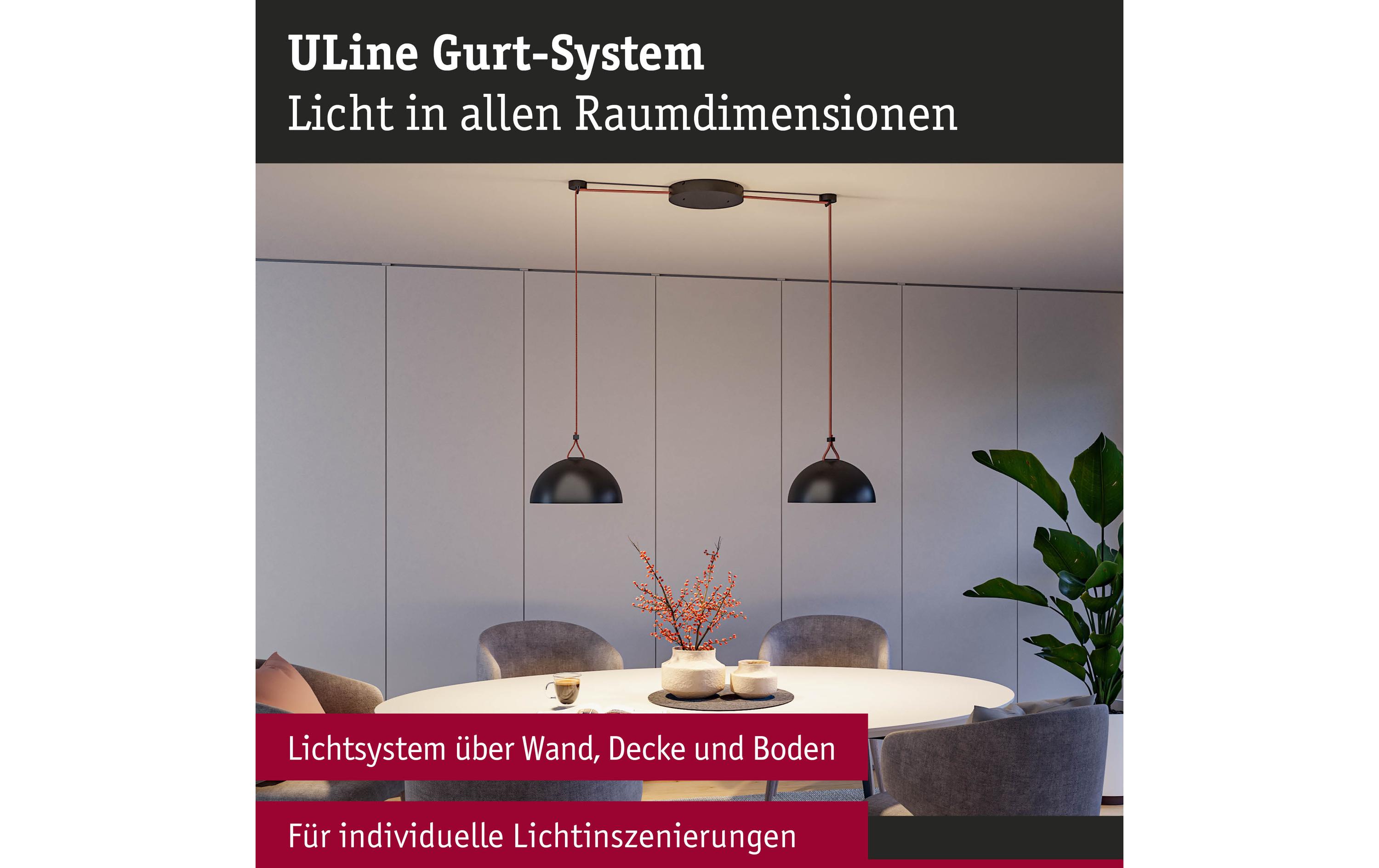 ULine Gurt-Klemme 2 StückGurt-System Zubehör inkl. Montageanleitung