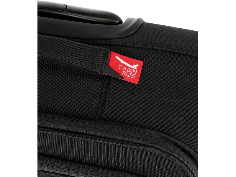 travelite Koffer Cabin Bordtrolley 39 l, Schwarz Bordgepäck