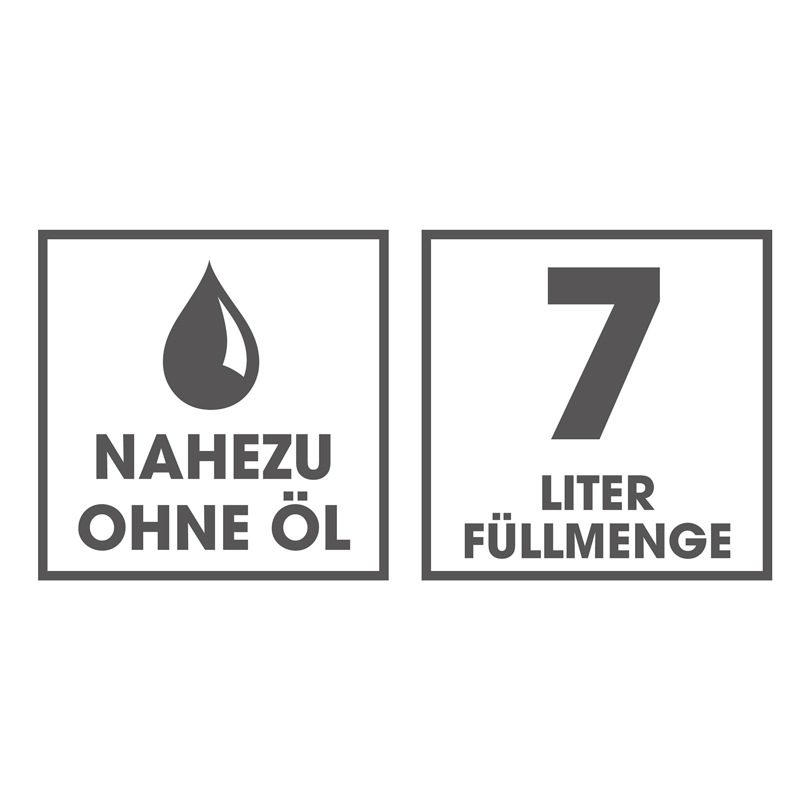 GOURMETMAXX Heißluftfritteuse - schwarz - 10 Programme - 7 Liter