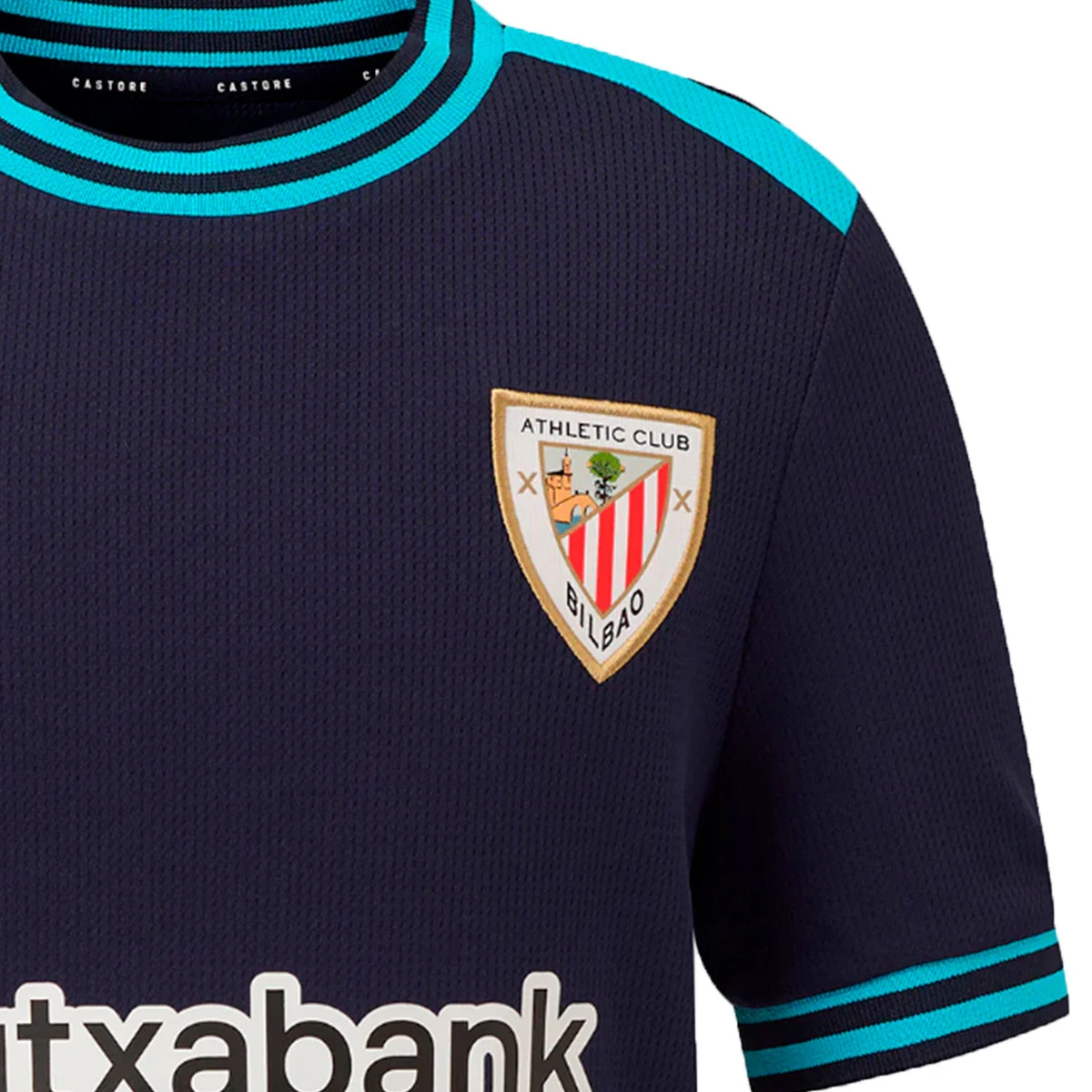 Camisola Castore Athletic Club Bilbao Segundo Equipamento 2025-2026 Criança