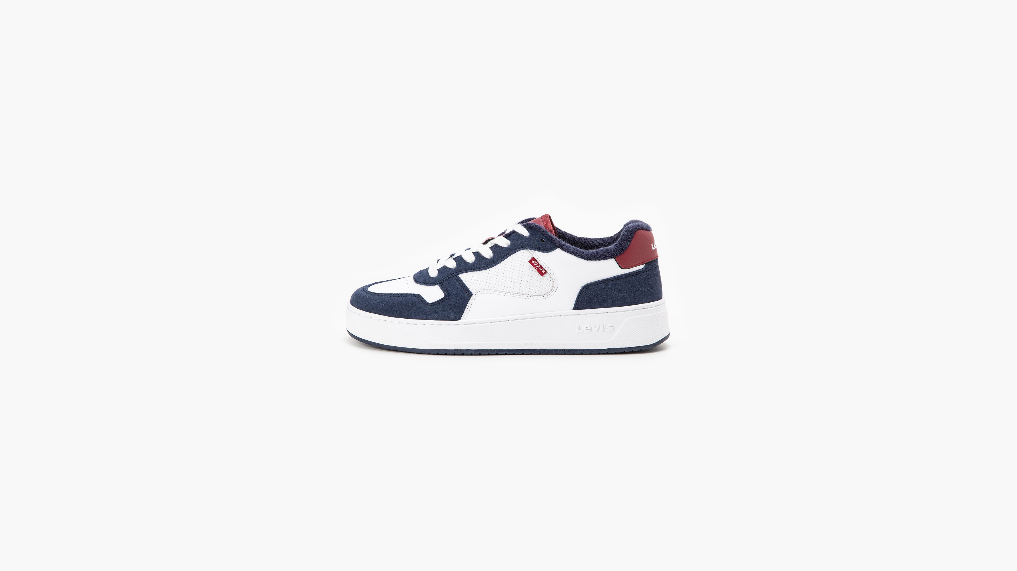 Baskets pour homme Levi's® Glide - Regular White - Multicolore