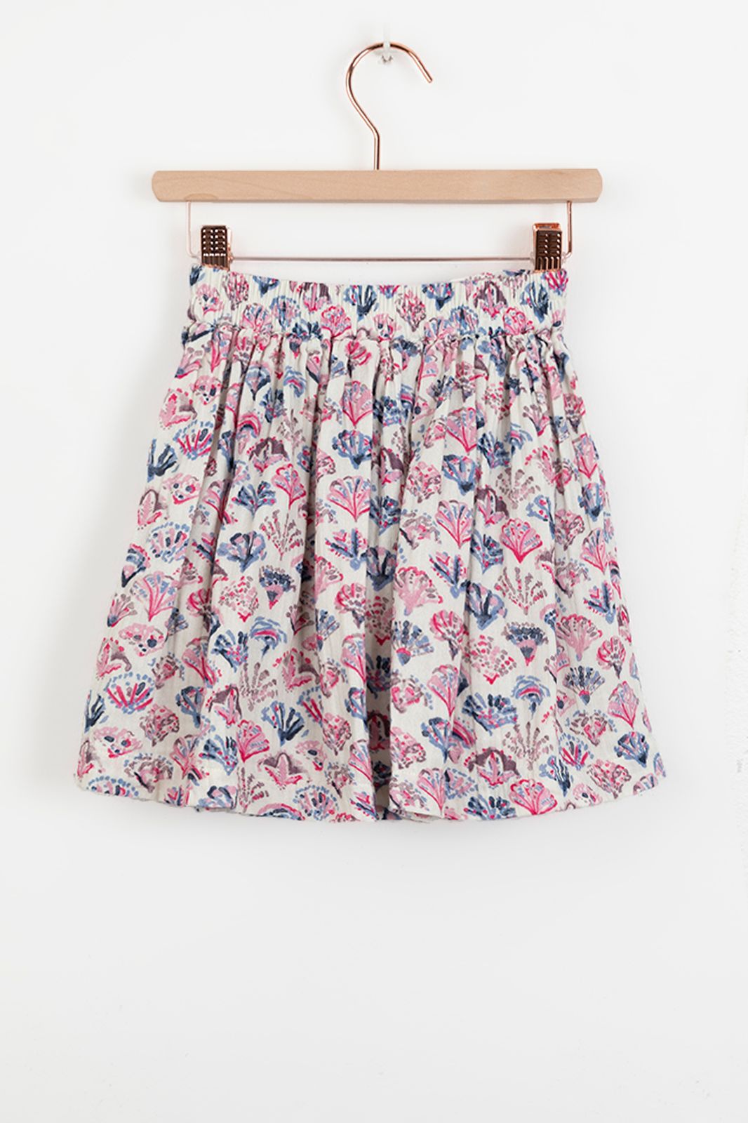 Multicolour rok met print