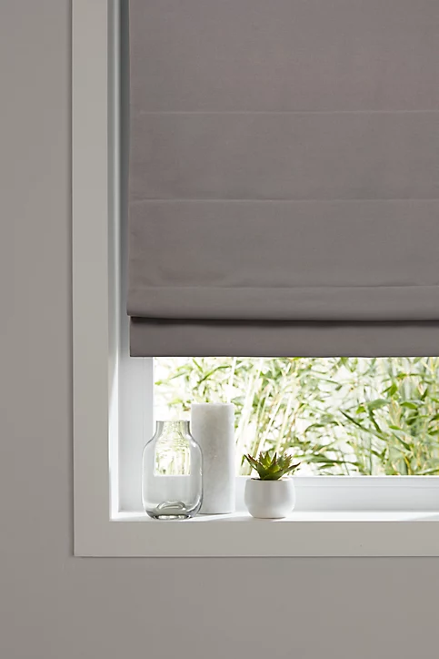 Store bateau occultant GoodHome Dano gris L.160 x l.90 cm