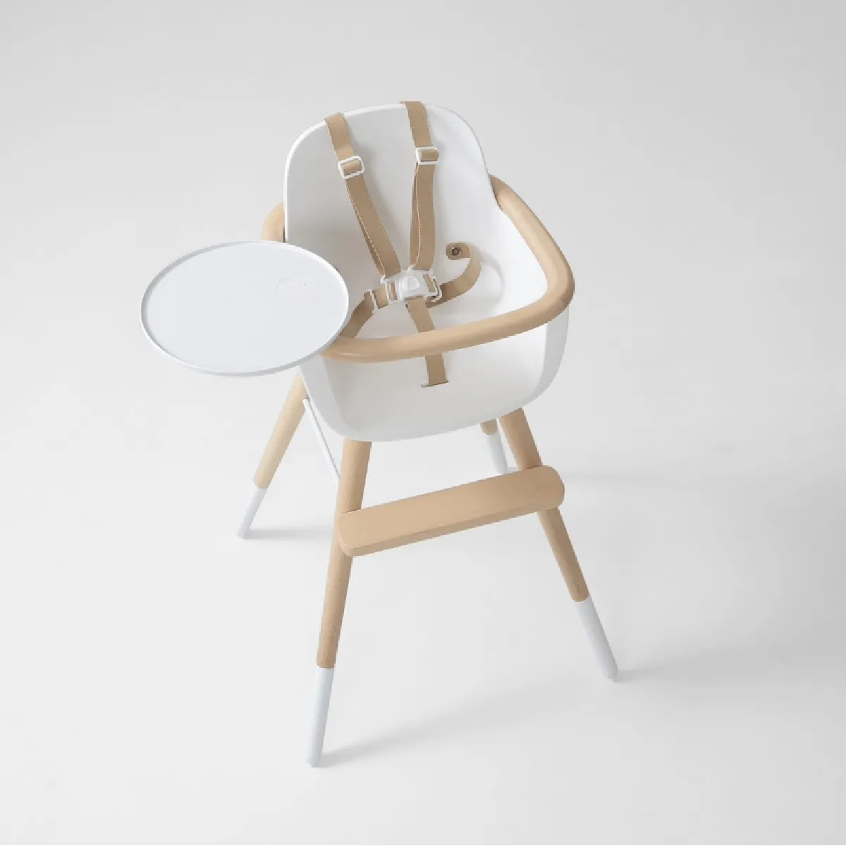 Chaise Haute Micuna Ovo Luxe Blanc