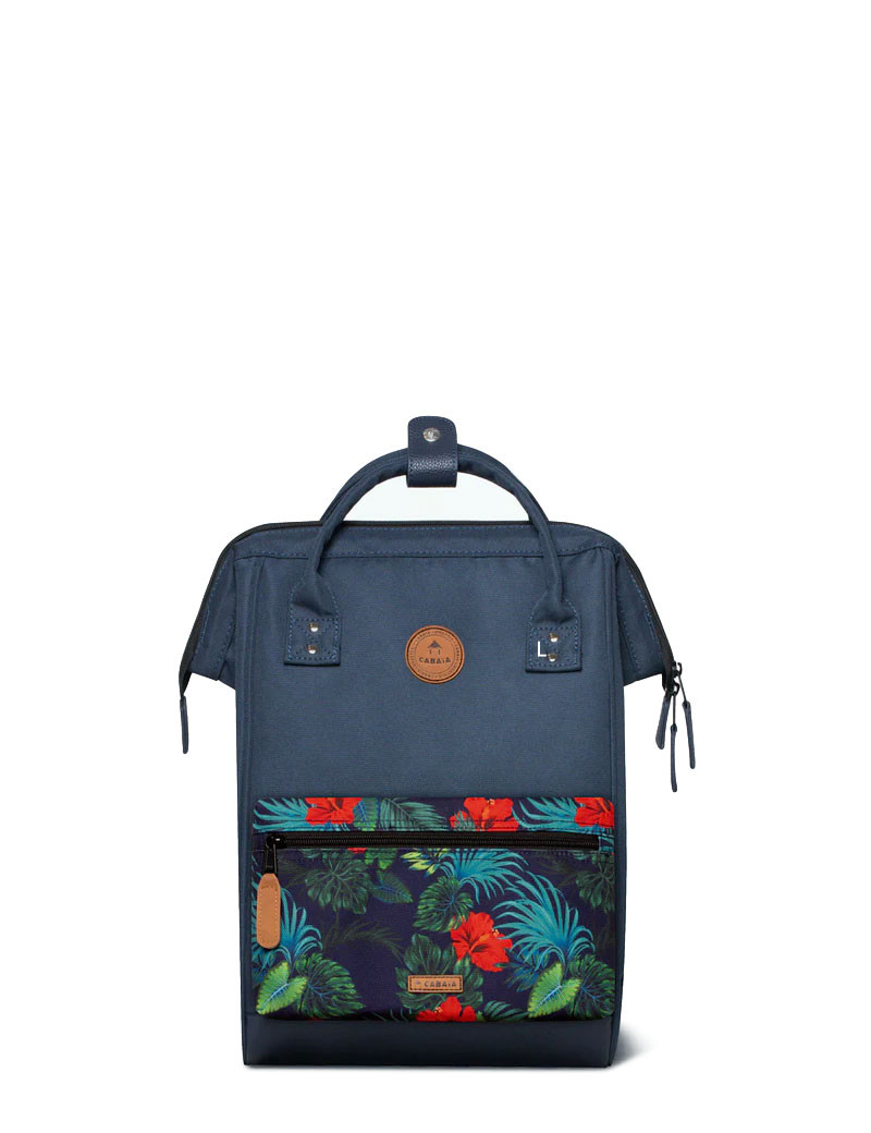 CABAIA SAC À DOS ADVENTURER MEDIUM REYKJAVIK BLEU MARINE + 2 POCHETTES