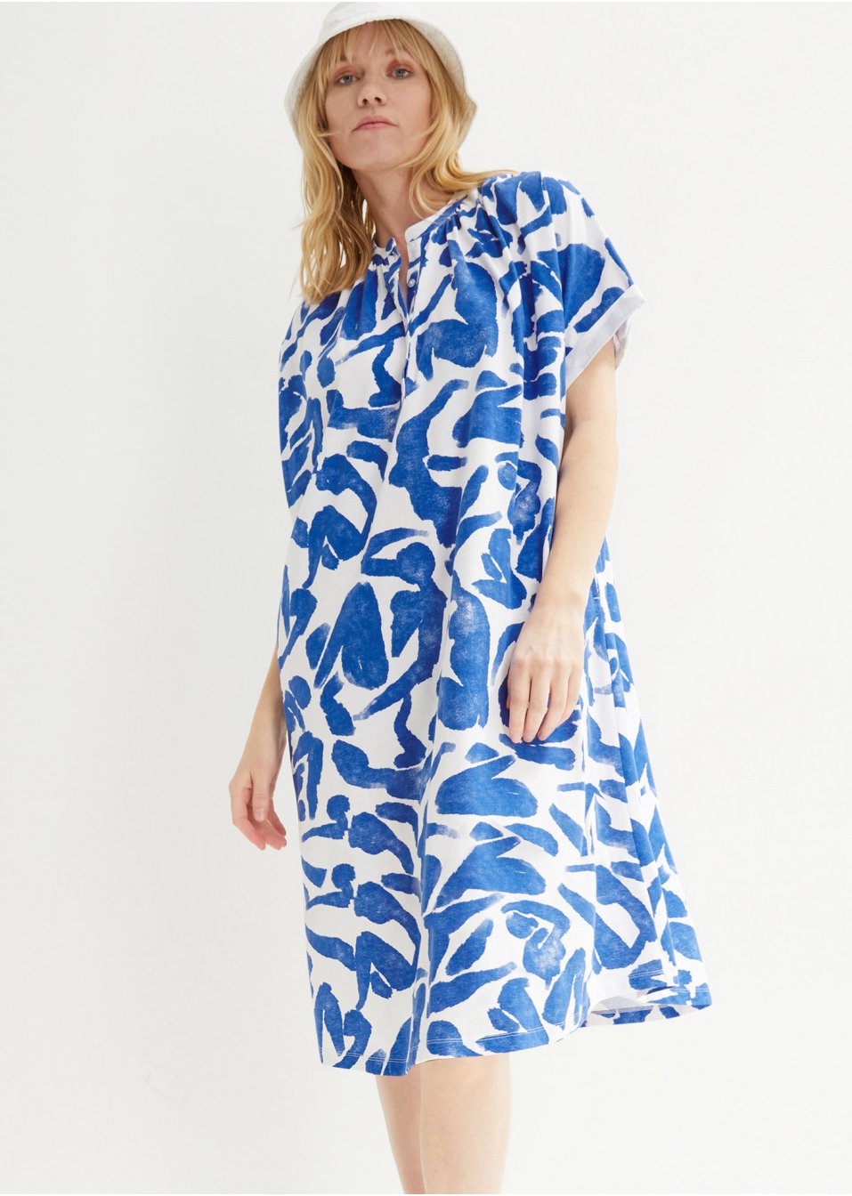 Robe en coton avec poches