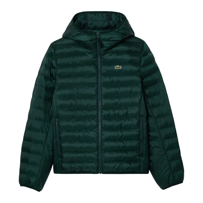 Lacoste Quilted Hooded Puffer Jas Heren