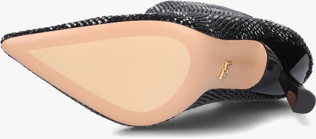 LOLA CRUZ zwarte lola cruz enkellaarsjes 014t04bk