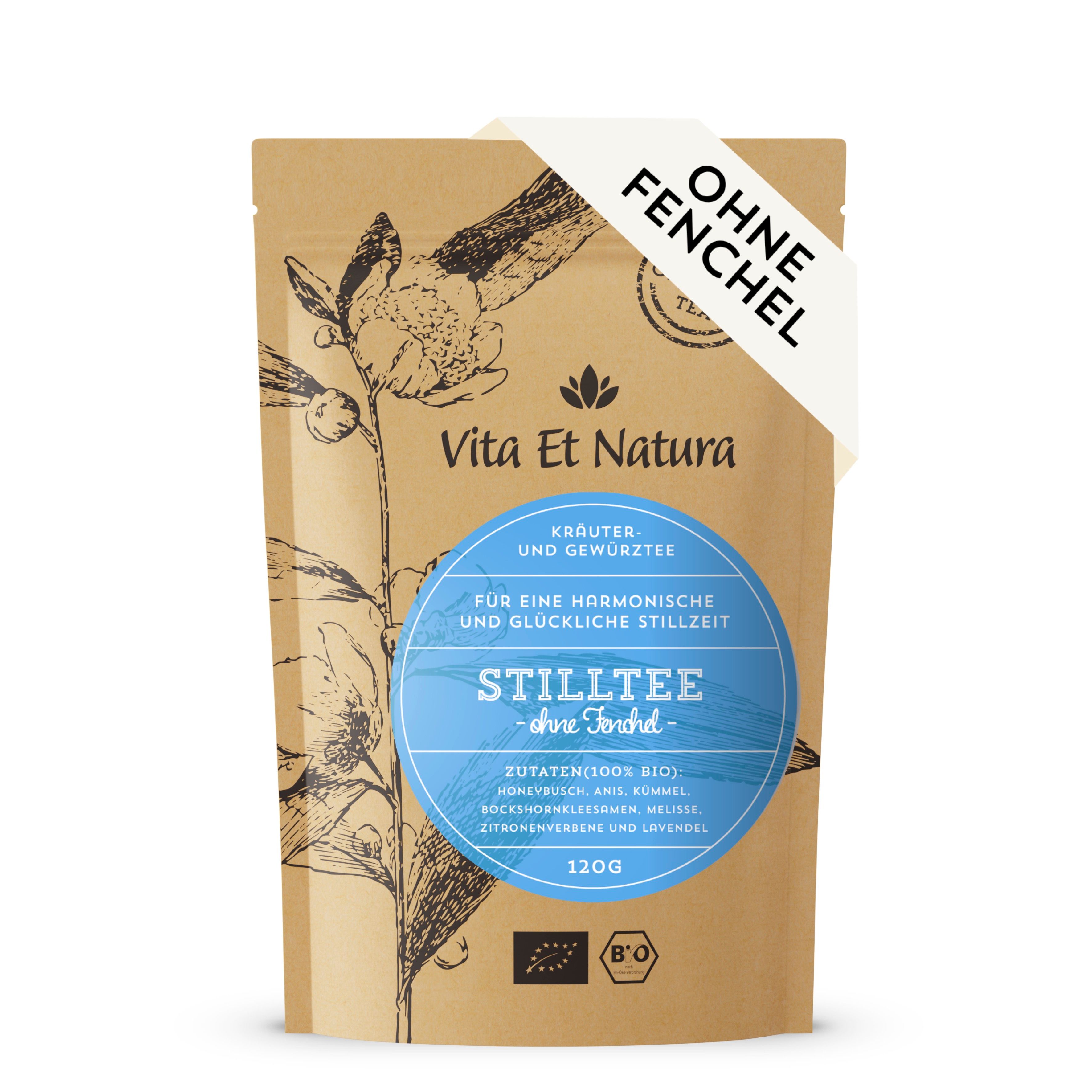 BIO Stilltee ohne Fenchel mit Bockshornklee - Vita Et Natura Teemanufaktur