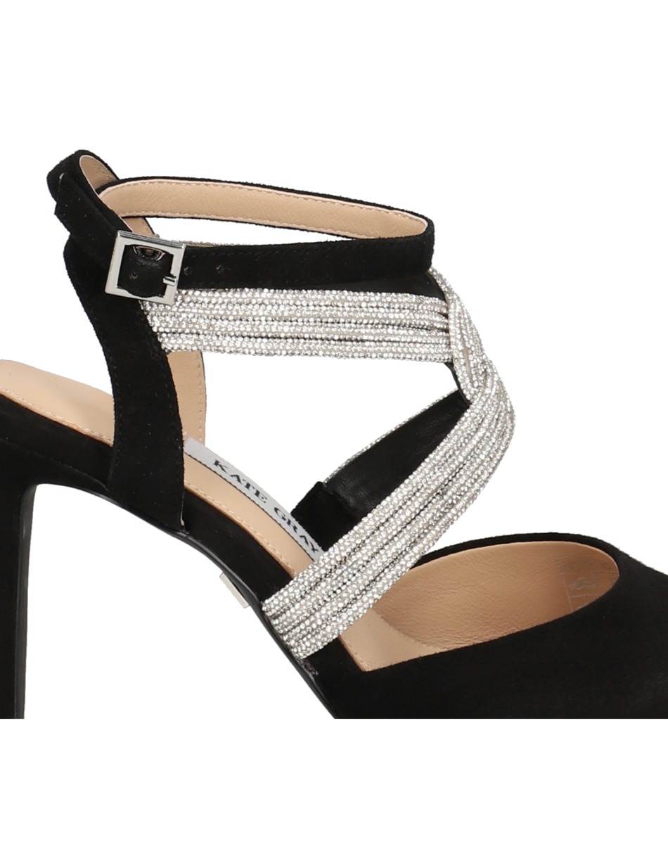 Veloursleder Pumps