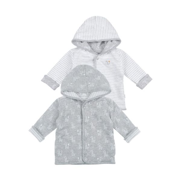 Feetje Giraffe Jasje Grijs Melange Mt. 44
