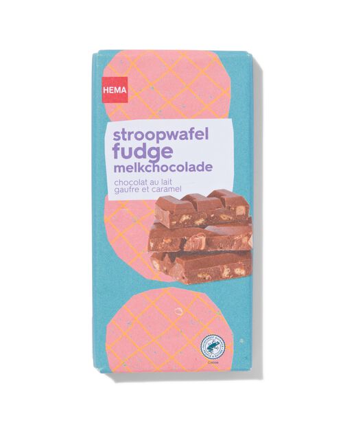 tablette de chocolat au lait gaufre hollandaise caramel 180g