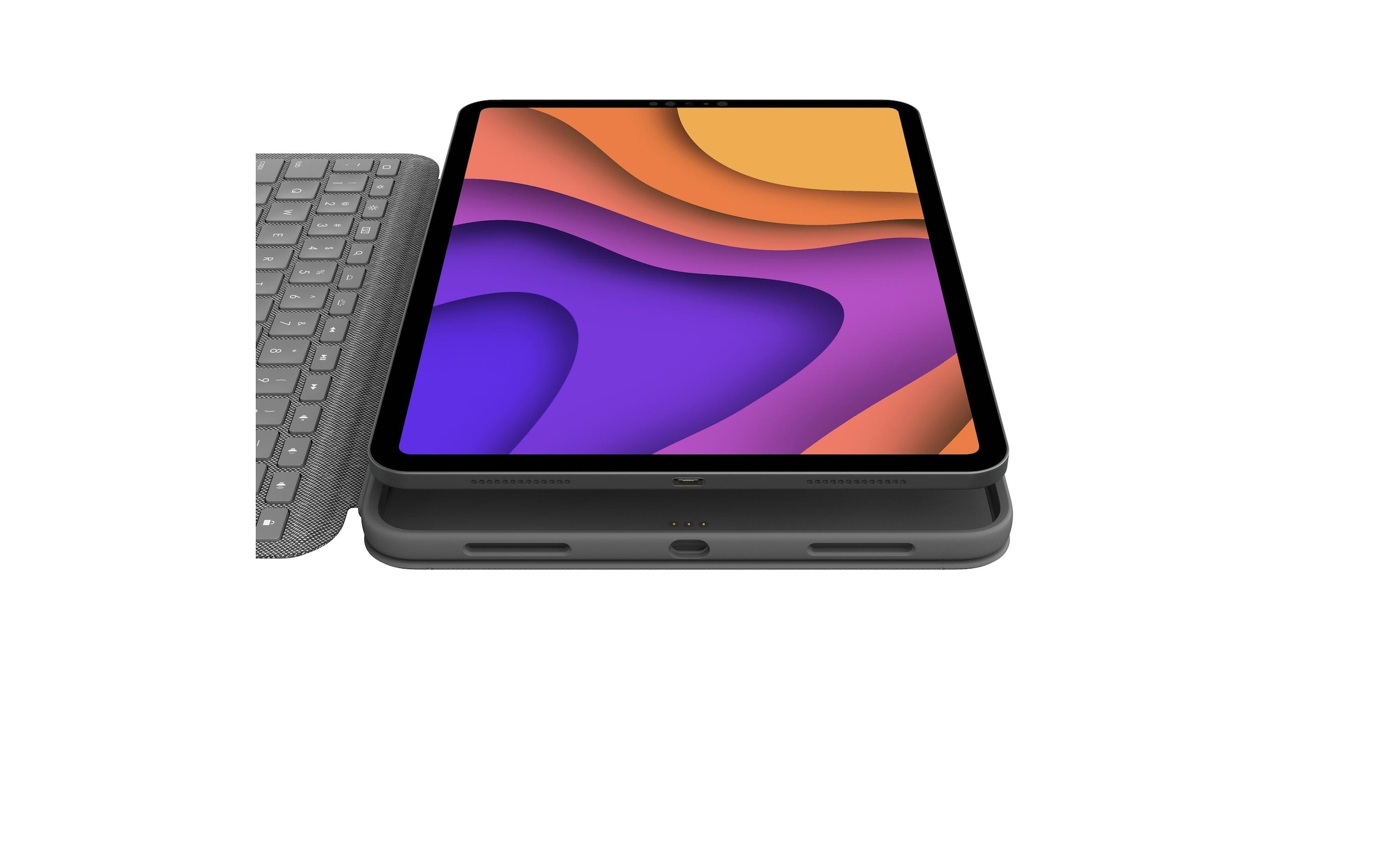 Logitech Tablet-Hülle »Folio Touch iPad Air (4. & 5. Gen)« Tablet 28 cm (11 Zoll)