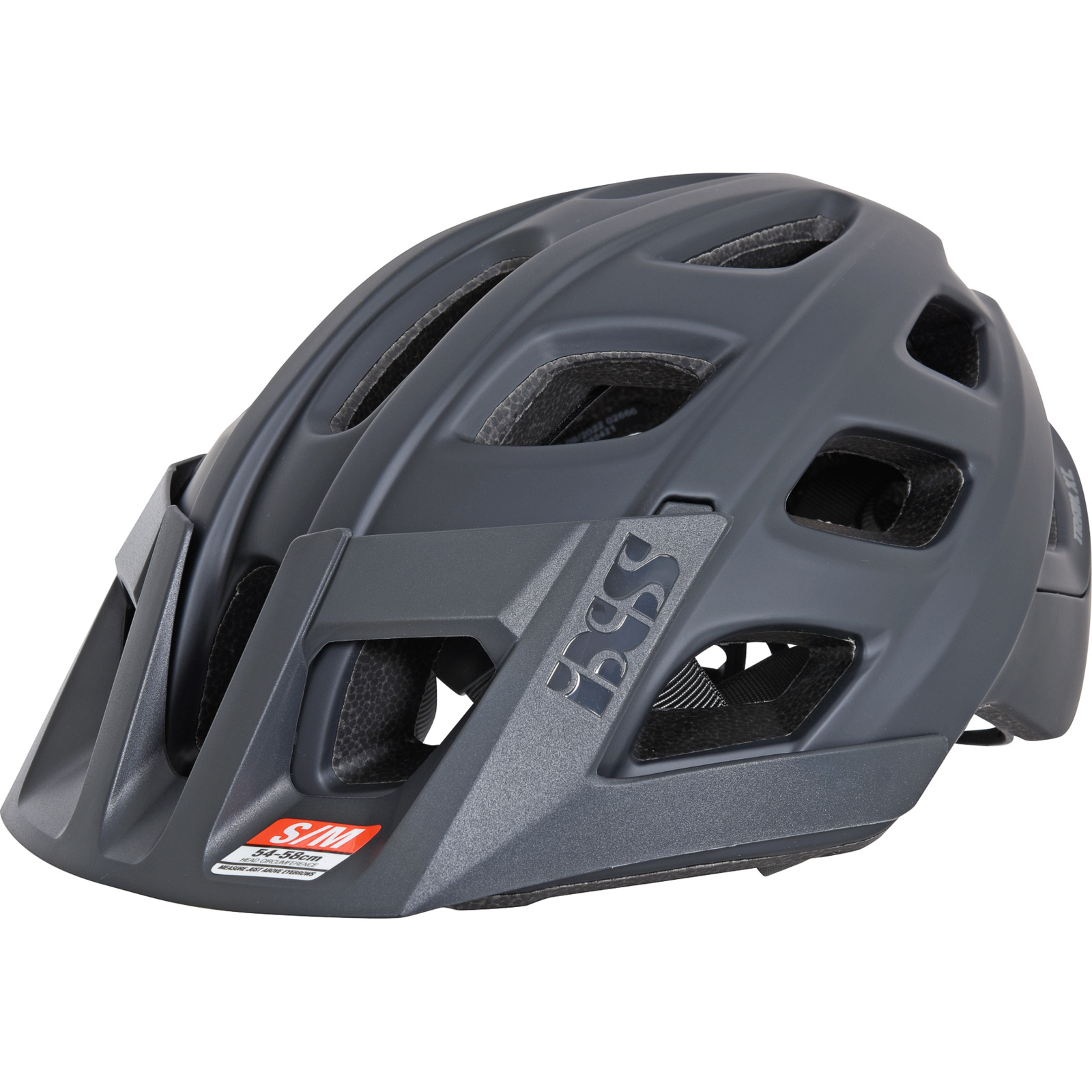 iXS Helm Trail XC EVO schwarz Velohelm M/L
