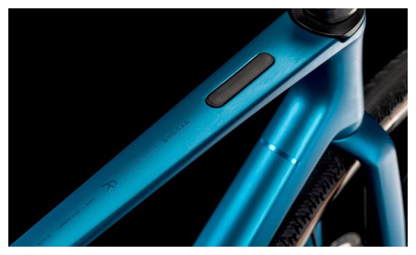 Vélo de Gravel Cube Nuroad C:62 Race Shimano GRX Di2 12V 700 mm Bleu Mineral Teal 2025