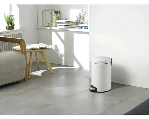 EKO Serene 12 l witte pedaalemmer