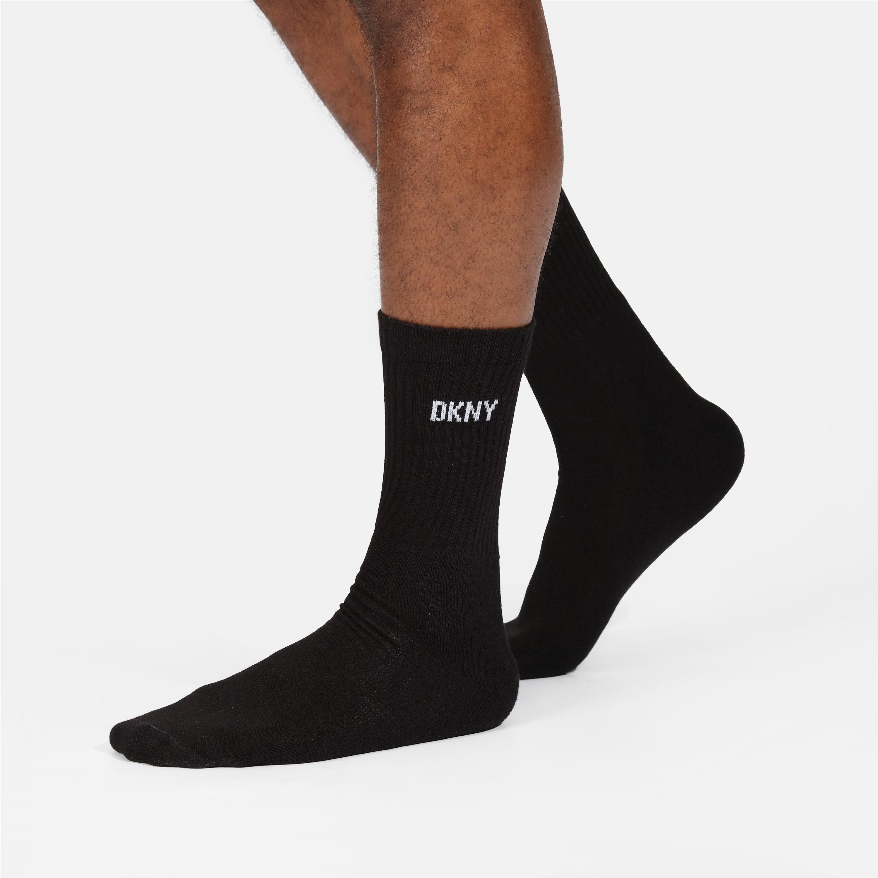 DKNY Ribbed 3 Pack Socks