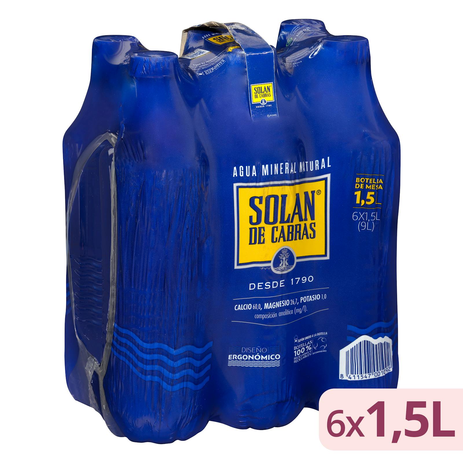 Grande eau minérale Solán de Cabras