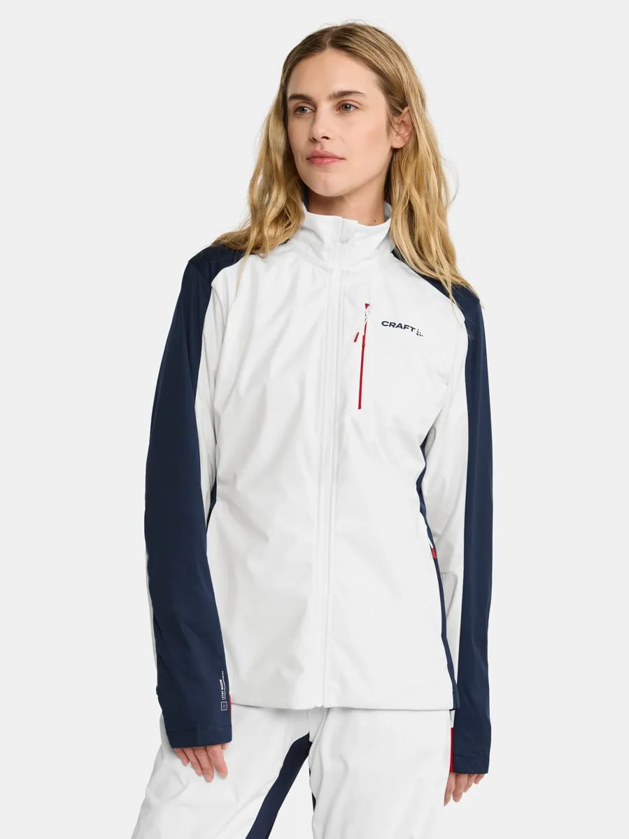 Craft Nor Adv Nordic Training Jacket 2 W White/Blaze