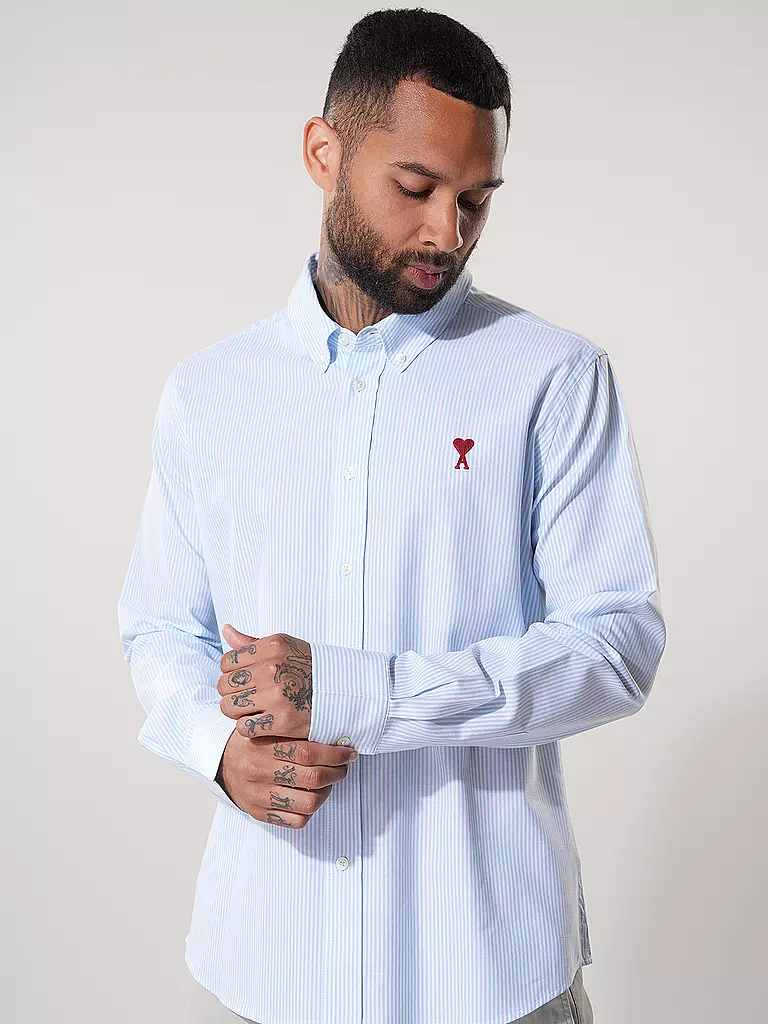 AMI PARIS Hemd hellblau