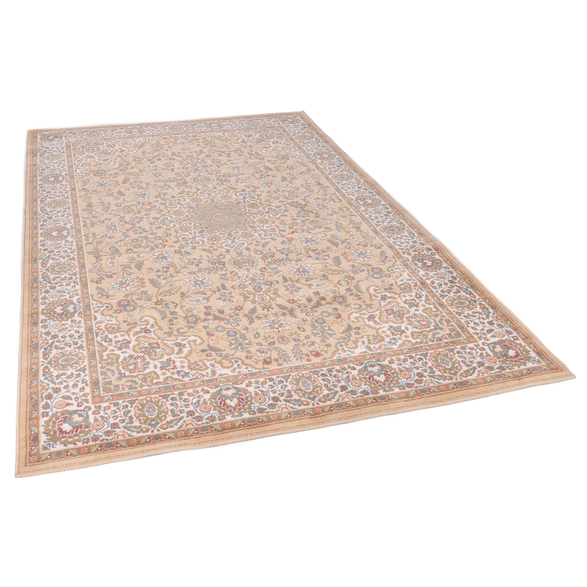 Orient-Teppich DOLNA - sand - Schurwolle - 50x80 cm