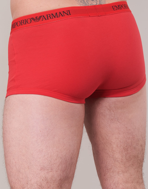 Emporio Armani - CC722-PACK DE 3 - Blanc / Rouge / Noir
