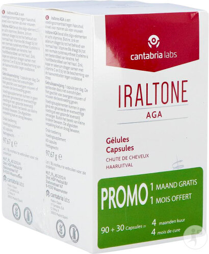 Iraltone AGA Duopack 2x60 Gélules