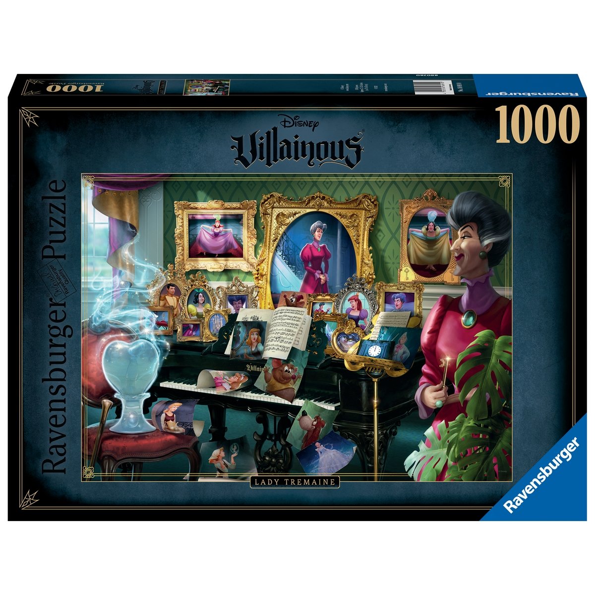 Puzzle 1000 pièces  Vilains Madame Tremaine