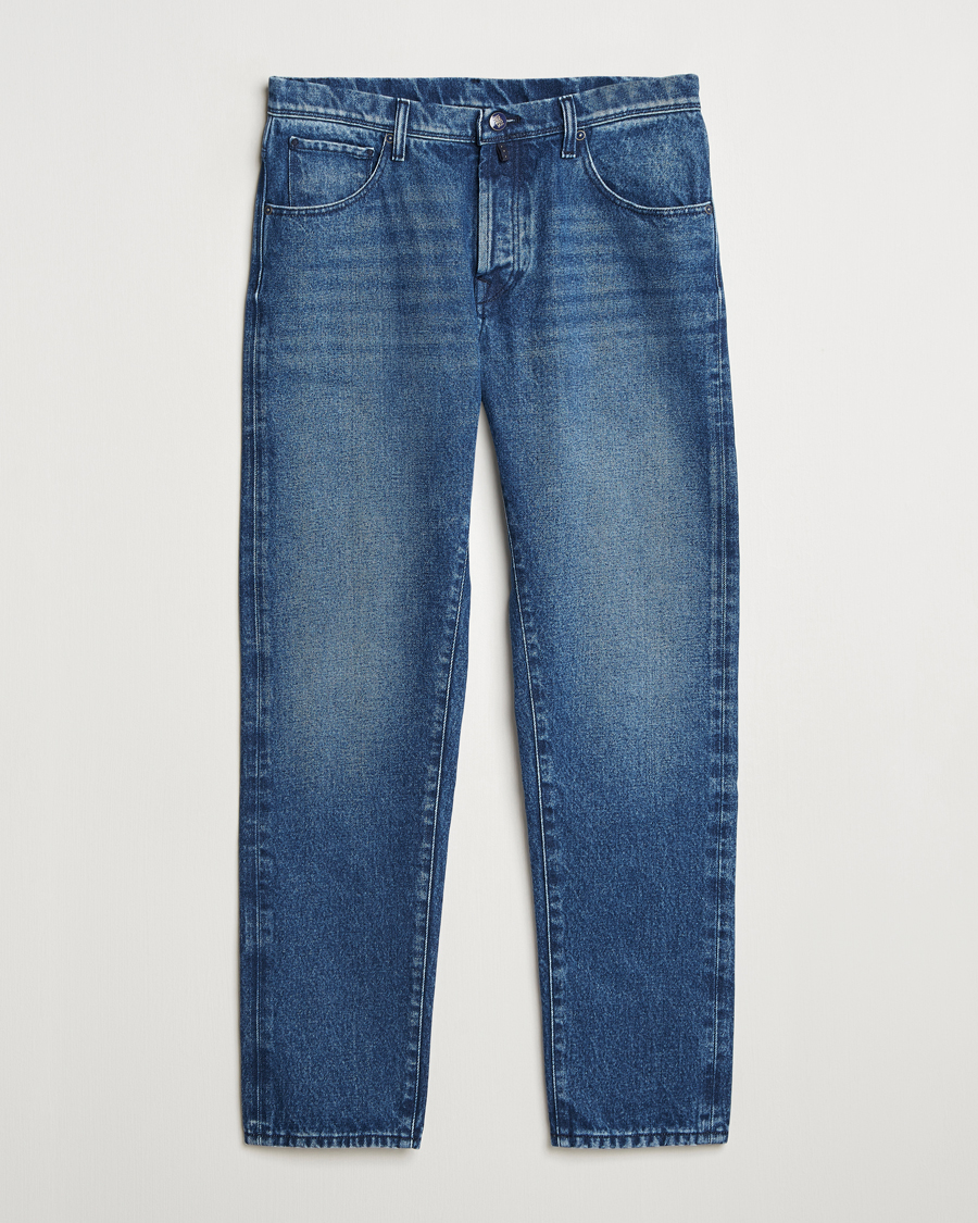 Incotex 5-Pocket Stretch Denim Dark Wash
