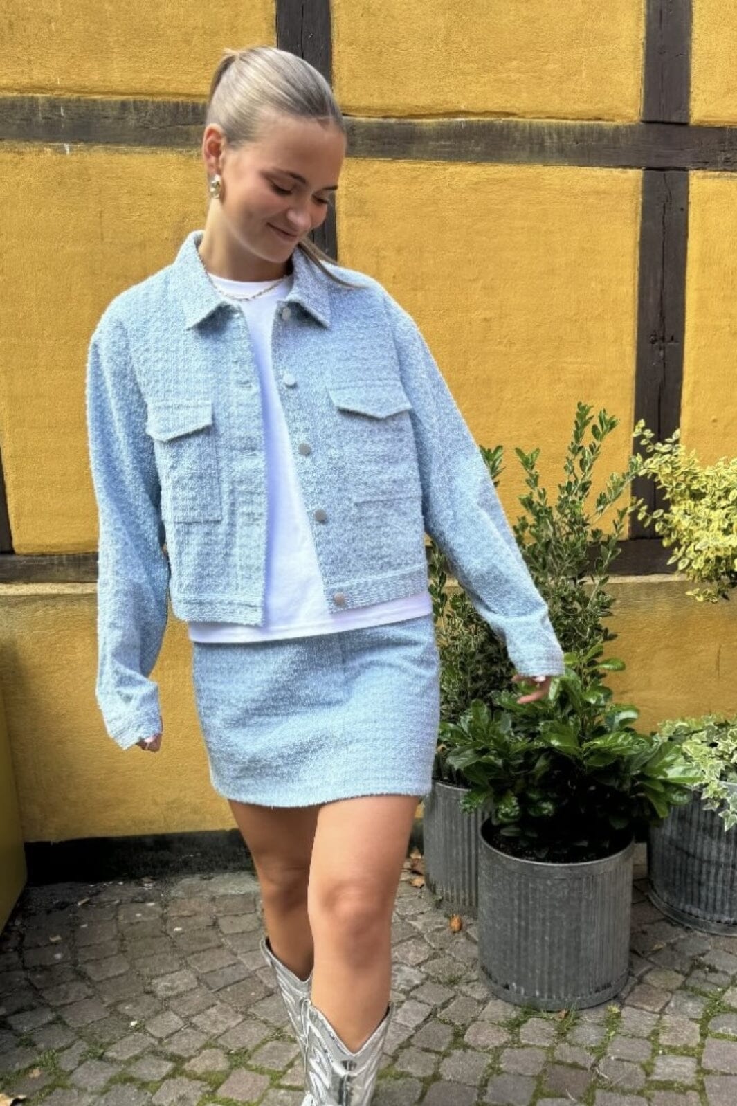 Pieces Pcjacy Mini Denim Skirt Jit